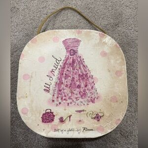 Rosanna Salad Dessert Plates All I Need 4 Different Dresses Design Set Of 4